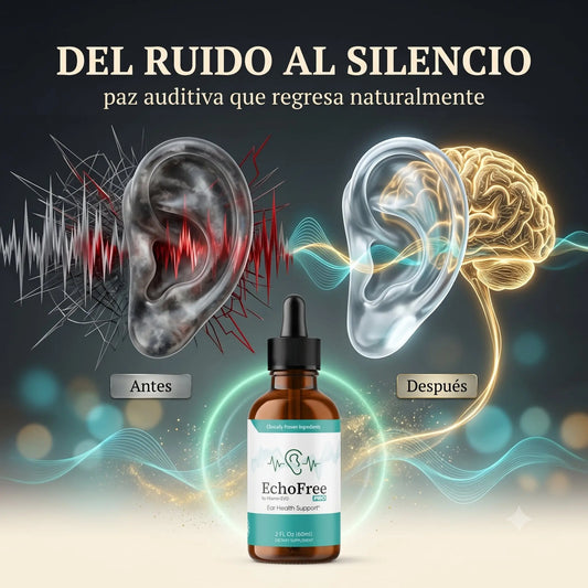 EchoFree Pro — Alivio Natural del Zumbido en Oídos · Salud Auditiva